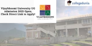 Vijaybhoomi University UG Admission 2025 Open; Check Direct Link to Apply!